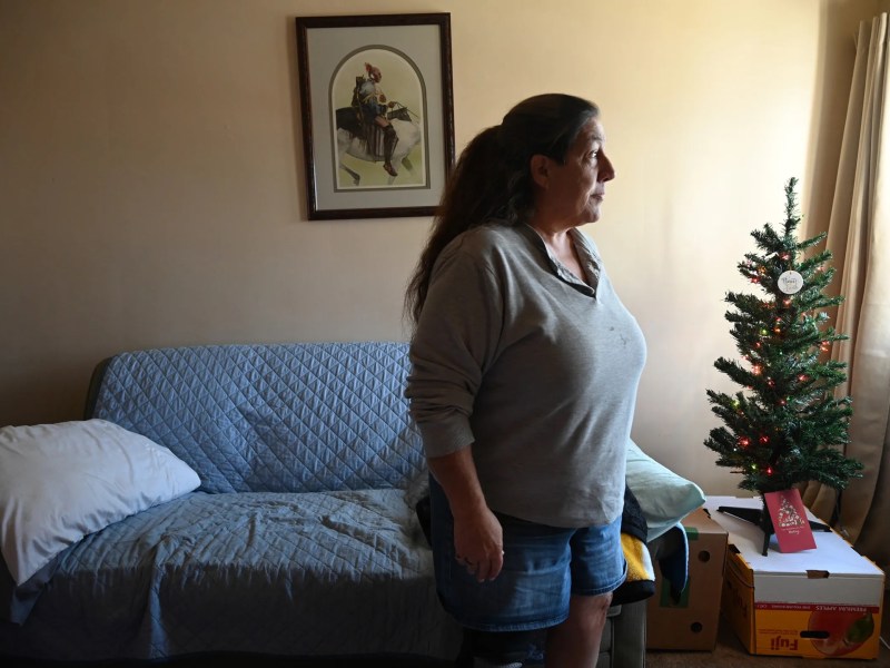 "To leave everything … it would be heartbreaking,” says Nadine Luci of East Rochester. Steve Mellon/Pittsburgh Union Progress