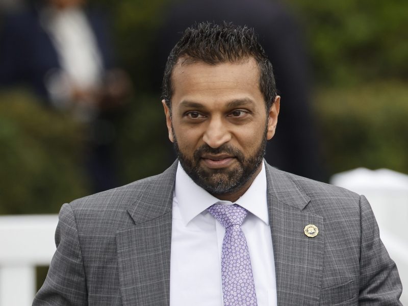 Director of the Federal Bureau of Investigation (FBI) Kash Patel arrives to the White House Easter Egg Roll on the South Lawn of the White House on April 21, 2025 in Washington, DC. Photo by Chip Somodevilla/Getty Images
