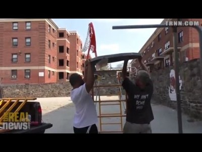Freddie Gray’s Community Restores Its Basketball Courts