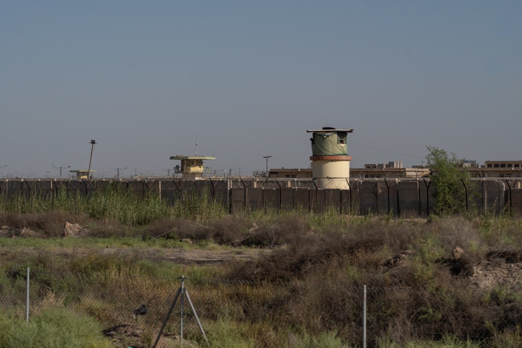 View of Abu Ghraib prison.