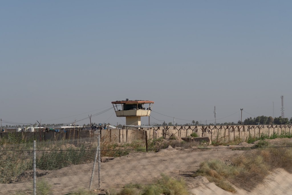 View of Abu Ghraib prison.
